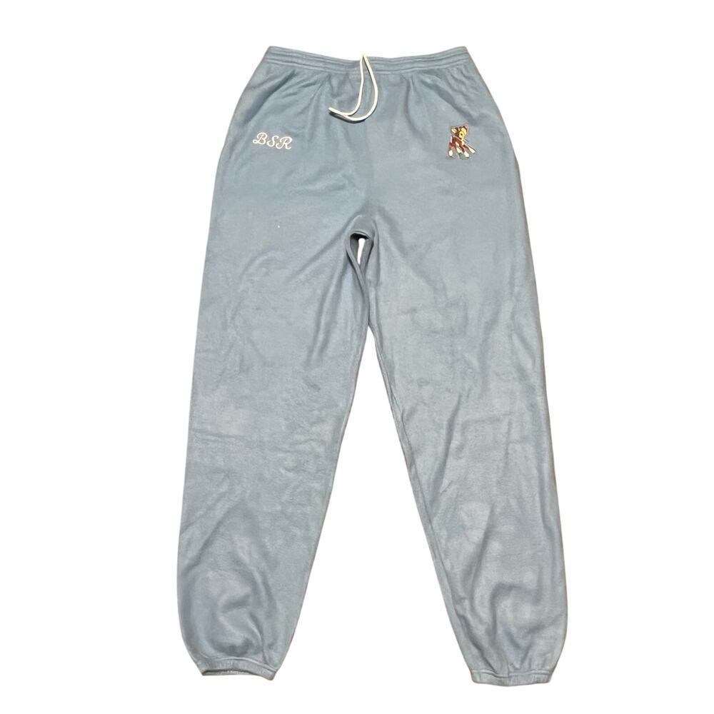 BSR By Samii Ryan REVOLVE Fleece Sweatpant Jogger Womens 2X Blue Deer Cozy Core - Picture 2 of 10